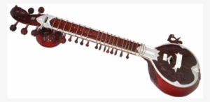Sitar A Large, Long-necked Indian Lute With Movable - Sitar Instrument Of India