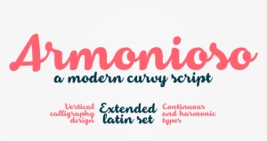 Armonioso Script Font - Armonioso Font