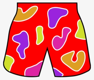 Beach Clipart, Summer Clipart, Digital Clipart, Watercolor - Beach Shorts Clipart