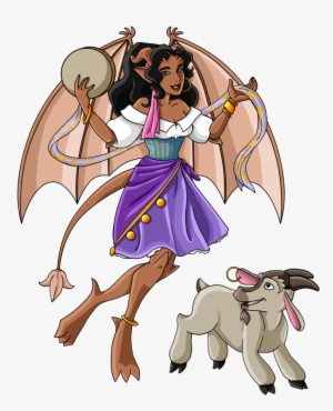 Picture Royalty Free Download Gargoyle Esmeralda Djali - The Walt Disney Company