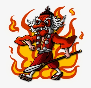 Firewalking Tengu Ckavanagh - Cartoon