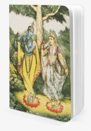 Dailyobjects Indian Mythology Radha Krishna A5 Notebook - Painting