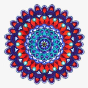 Mandala, Honey, Mandalas - Weaved Or Woven