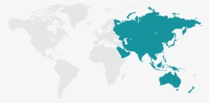 Apac - World Map With South Africa