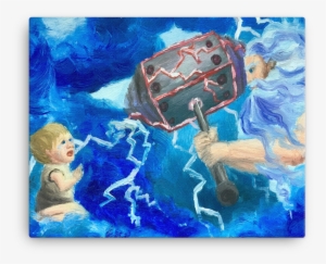 Whim Of God In Canvas - Painting