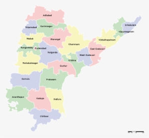 Undivided Andhra Pradesh Map
