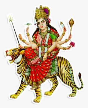 These 9 Divine Forms Of Goddess Durga Are Worshipped - Jay Ambe Maa Png
