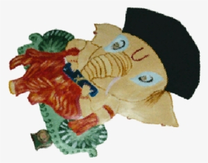Lord Ganesh - Cross-stitch