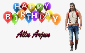 Allu Arjun Free Png - Happy B Day Png
