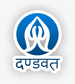 Logo Dandvat Pranam Mahanubhava Pantha Gradient - Dandvat Pranam