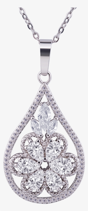 Wholesale Indian Jewellery, Wholesale Indian Jewellery - 9ct White Gold 0.25ct Diamond Pendant