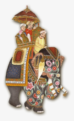 Clipart Resolution 500*610 - Mughal Elephants Png