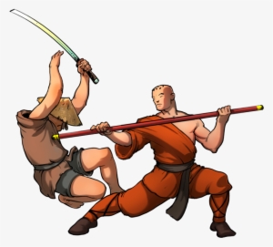 10 Types Of Chinese And Japanese Polearms, Each With - Cartoon