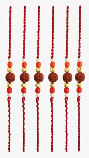 Rudraksha Rakhi Png Pic - Portable Network Graphics