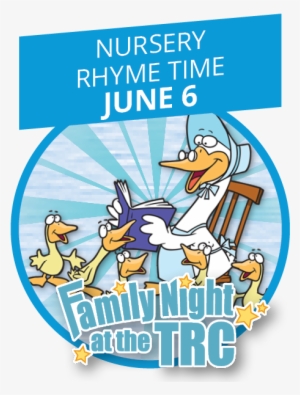 Family Night Nursery Rhyme Time - Mother Goose Clipart