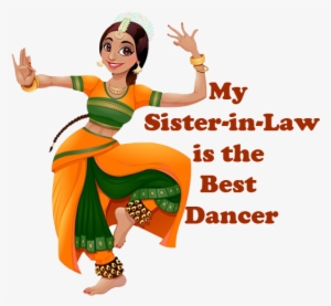 Rakhi Clipart Thermocol - Classical Indian Dancer Feet Cartoon