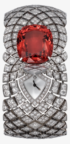 High Jewellery Watchsmall Model, 18k White Gold, One - Jewellery