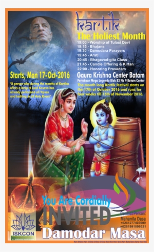 Nitai Gaura Krishna Center Batam Kepulauan Riau Indonesia - Poster
