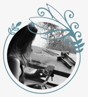 Kaila Fusco Making Jewellery - Sitting