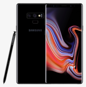 Galaxynote9 Midnightblack - Galaxy Note 9 Leather Wallet Cover