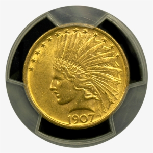 1907 $10 Indian Gold Coin Ngc/pcgs Ms - Gold Coin