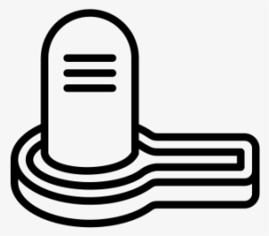 Shivling Rubber Stamp - Lingam