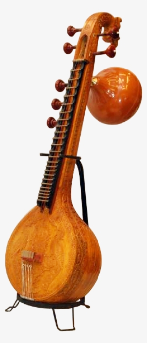 Learn About How To Play Carnatic Vina Hindustani Veena - Music And Indian Flag