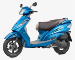 Moped Drawing Two Wheeler - Tvs Wego All Colors