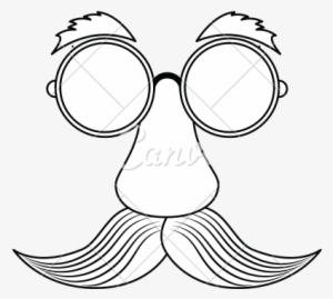 Jpg Black And White Stock Man With Glasses At Getdrawings - Old Man Glasses Vector
