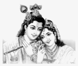 Radha Krishna Png Transparent Image - Krishna Radha