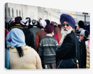 Sikh Agent Canvas Print - Artist