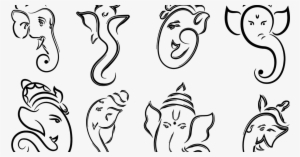 Simple Ganesh Mehndi Design