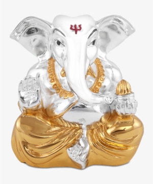 Kan Ganesha Gs - Silver Stone Ganpati Png