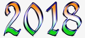 Happy New Year 2018 Png - Wallpaper