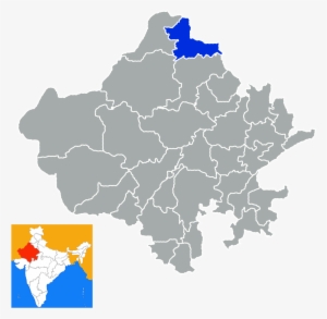Rajasthan Map Vector