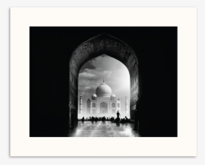Taj Mahal - Taj Mahal Photography Black And White