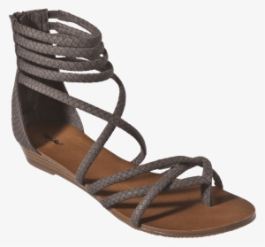 Free Png Leather Sandal Ladies Png Images Transparent - Flat Sandal
