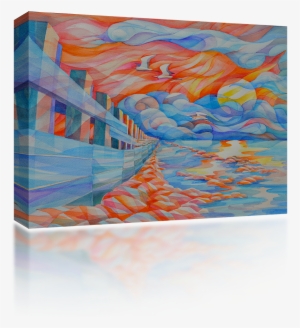 Flight Of The Egrets - Watercolor Painting