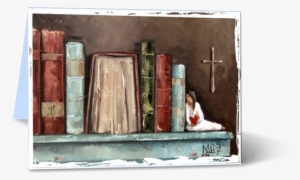 Wisdom Only Comes From The Lord - Greeting Card