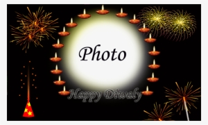 Diwali Photo Frame Png