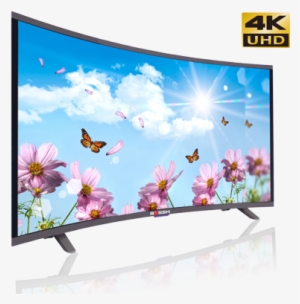 55inch Curved Tv 4k Uhd Led Tv - Bossh Led