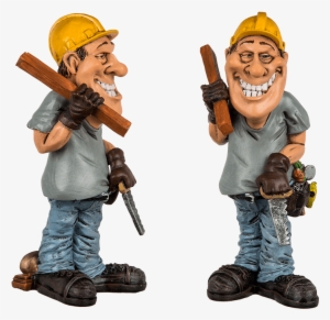 Polyresin With Polyresin - Out Of The Blue Polyresin Figur Handwerker 15,5 Cm