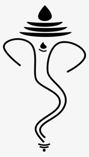 Black And White Ganesh