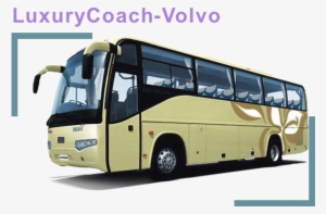 - - Volvo Bus - - Tour Bus - Video Coach Bus Png