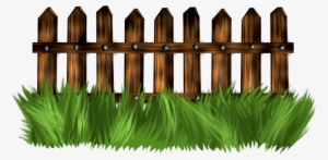 Fence Garden Clip Art - Pagar Clipart