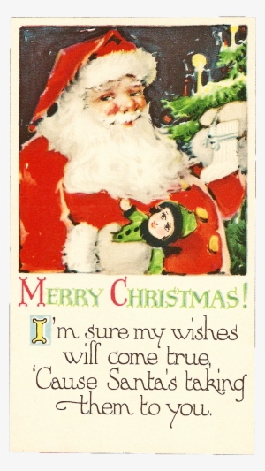 And A Png Of The Center Section With Santa