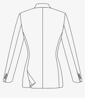 Png Free Stock Collar Drawing Suit - Jacket Vent Technical Drawing