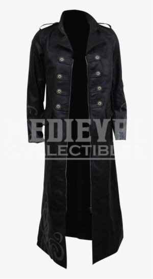 Vampires Kiss Womens Corset Tie Trench Coat - Fatal Attraction