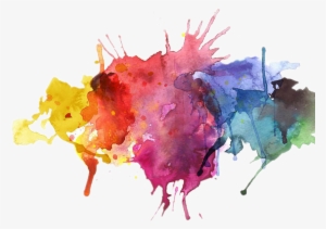 “we Only Build Awesome Websites - Watercolour Paint Abstract Png