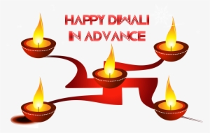Happy Diwali In Advance Png Transparent Image - Happy Deepavali Wishes In Telugu